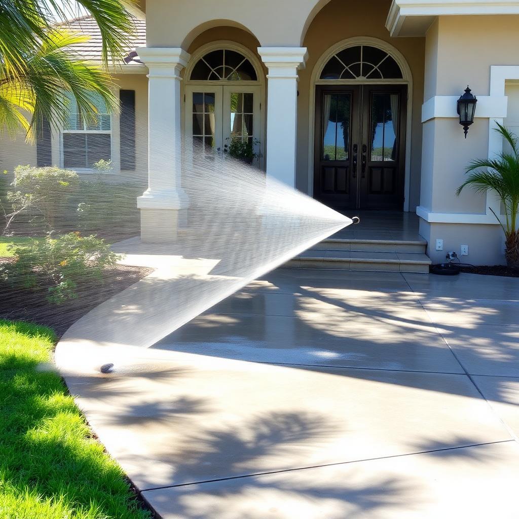 Driveway Pressure Wash